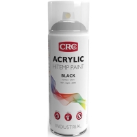 Peinture en aérosol ACRYLIQUE HAUTE TEMPERATURE noir