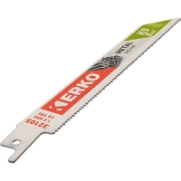 Carte de 5 lames de scie sabre LBIMETAL pour métaux - tubes - PVC - stratifiés - multiplis - 150x19x0,9 mm