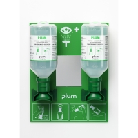 Coffret ophtalmique - station lave-œil - projection corps étranger - 2 x 500 ml