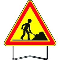 Panneau de chantier AK5 700 T1 Travaux