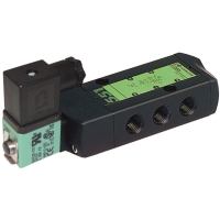 Distributeur electropneumatique série 551 - 5/3 - centre fermé - G1/4" - 24 VDC - SCG551A068MS.AC/DC