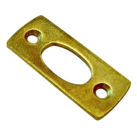 Gâche plate pour loqueteau à billes à encastrer