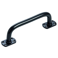 Poignée de tirage droite acier sur platine 679 longueur 351 mm