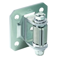 Gond avec aile paumelle et roulement sur platine à visser 96G M24