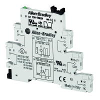 Relais d'interface série 700-HL - 24 VCC - SPDT - borne à vis