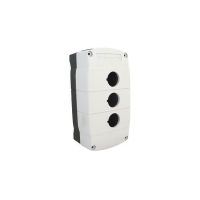 Boîte à bouton vide série 800F-PM - en saillie - plastique - 3 trous - 800F-3PM