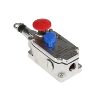 Interrupteur de sécurité à câble série 440E-L - Lifeline 4 - M20 - 2NF+2NO - câble 75 m - aluminium - avec arrêt d'urgence - 440E-L13137