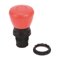 Tête de bouton-poussoir arrêt d'urgence série 800FP-MP - D=40 mm - 22,5 mm - plastique - rouge - 800FP-MP44