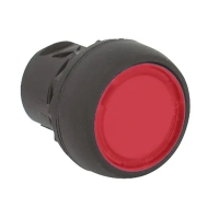 Tête de bouton-poussoir affleurant lumineux série 800FP-LF - plastique - 22,5 mm - rouge - 800FP-LF4