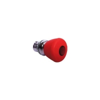 Tête de bouton d'arrêt d'urgence lumineux 800F - métal - 22,5 mm