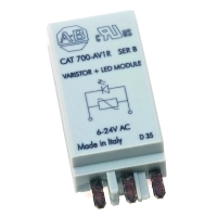 Relais débrochable 700-ADL1R - 6..24 VCC