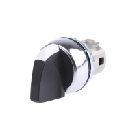 Tête de bouton tournant série 800FM-S-32 - métal - 22,5 mm - 3 positions - rappel par ressort - 800FM-SB32