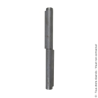 Paumelle à souder à ressort acier brut