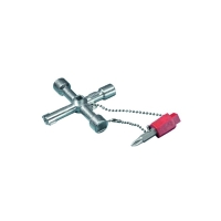 Clés pour coffret électrique - universelle à panneton double de 5 mm