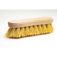 Brosse à main violon bois et chiendent - 180 x 58 mm