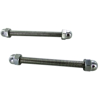 Kit de fixation pour poignée de tirage 2200 en tube inox diamètre 40 mm épaisseur 80 mm