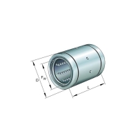 Douille à billes KBS30-PP-AS - Diamètre intérieur : 30 mm - Diamètre extérieur : 47 mm - Largeur : 68 mm