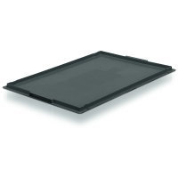 Couvercle Europe 61060 gris - 600 x 400 x 30 mm
