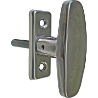 Bouton de fenêtre sur platine inox AKULON