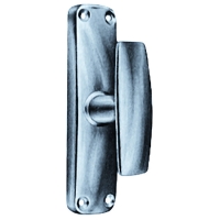 Crémone en appliquer MAP-3BX bouton inox et boîtier galvanisé