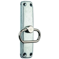 Crémone en applique MAP-3AN à anneau nickelé