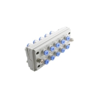 Multi-connecteur rectangulaire, à raccord mâle/femelle KDM-S - 6 mm