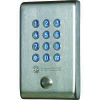 Clavier à code électronique DIGICODE KCIEN inox rétro-éclairé