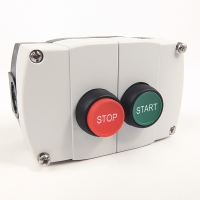 Boîte à bouton enfonçable série 800F-PP - plastique - 2 trous - PG11/16 - 800F-2PP