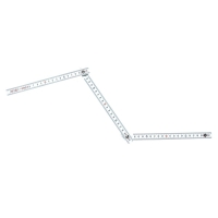 Mètre pliant en matière synthétique 2 mètres