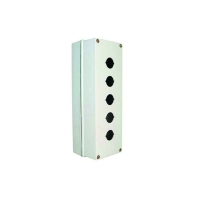 Boîte à boutons vide 800F - métal - 5 trous