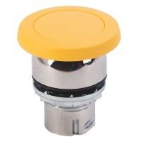 Tête de bouton-poussoir série 800FM-MM - D=40 mm - 22,5 mm - métal - noir - 800FM-MM42