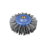 Brosse à fil circulaire pour le travail du bois - fil carbure de silicium 0,6 mm - diamètre 140 mm - Grain 60