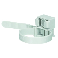 Collier à embase - diam. 16 - 32 mm - gris