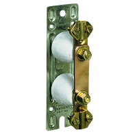 Barrette à cosses Cosga avec platine métal - 150 x 45 mm