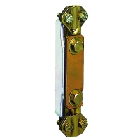 Barrette à cosses Basse avec platine plastique - 95 x 20 mm