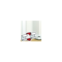 Eclisse de jonction pour goulotte à clippage direct Mosaic - 50 x 80/130/180 mm - blanc