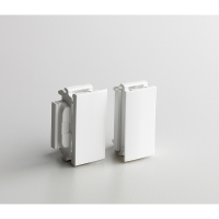 Accessoire SOLUCLIP pour goulotte d'installation MOSAIC - blanc