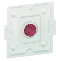 Ecran anti-plâtre pour boîtes carrées BATIBOX - 70 x 70 mm