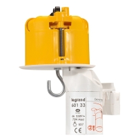 Boîte d'encastrement luminaire DCL Batibox pour point de centre - diam. 67 x 50 mm