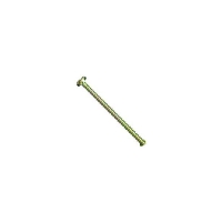 Vis métaux tête cylindrique fendue 3 x 40 mm zingué jaune pour boîte d'encastrement BATIBOX