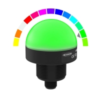 Voyant lumineux couleur série K50 PRO - LED - jaune, rouge, vert - 18-30 VDC - M12 - IP67 - K50LGRY2PQ