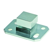 Pivot inférieur spérique sur platine 194PST pour tube de 40 mm