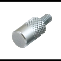 Touche acier pour comparateur - Forme : plate - Longueur 8 mm