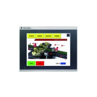 Ecran graphique tactile TFT - couleur large - 24VDC - 2711R-T10T