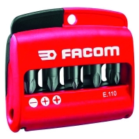 Coffret de 10 embouts de vissage Plat Pozidriv® Phillips® E.110PB