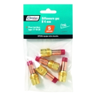 Diffuseur gaz torche TIG  TYPE 9/20- Diamètre : 3_3,2 mm - Nombre de pièces : 5