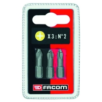 Embout de vissage HIGH PERF empreinte Phillips® Série 1 EP PH 2 x 25 mm Jeu de 3 pièces