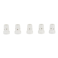 Diffuseur gaz torche MIG / MAG DE GAZ STANDARD  - 5 pièces