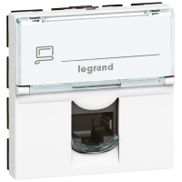 Prise RJ45 MOSAIC - 2 modules