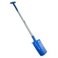Bêche à rebord avec manche trimatière en béquille 28 cm